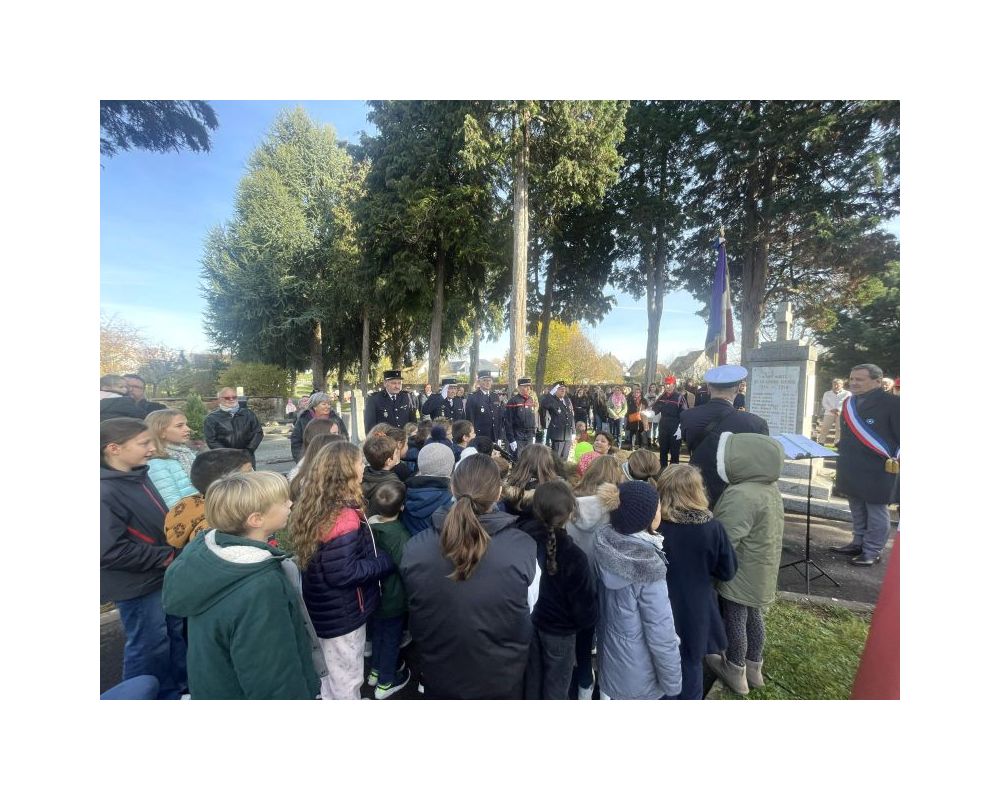 C&eacute;r&eacute;monie du 11 novembre 2025